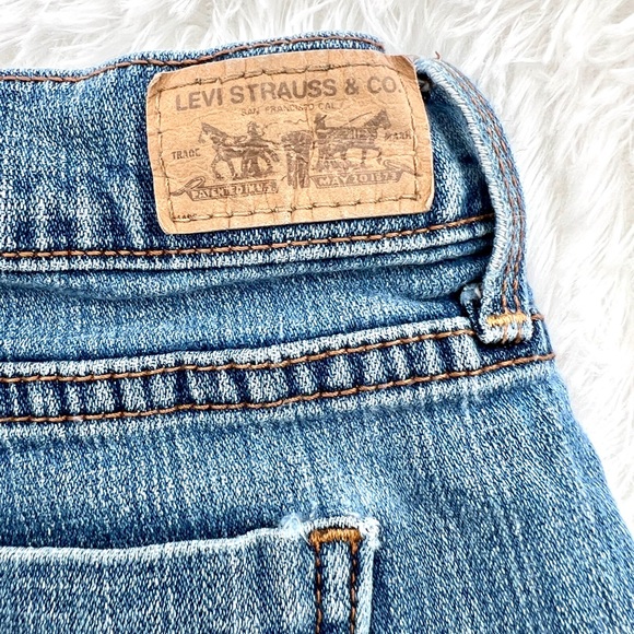 Levi’s 515 Bermuda Denim Cuffed Shorts size 8 - Picture 7 of 13